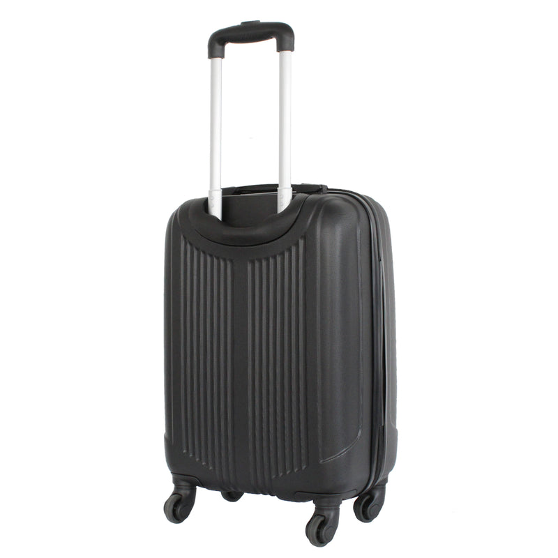 Valise cabine Alistair - Collection Airo Lite - 4 roues - ABS ultra résistant - Noir