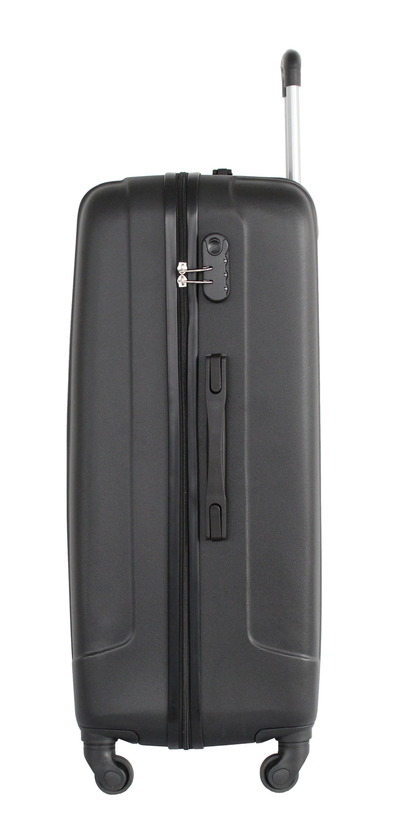 Valise grande taille Alistair - Collection Airo Lite- 4 roues - ABS ultra résistant - Noir