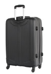 Valise grande taille Alistair - Collection Airo Lite- 4 roues - ABS ultra résistant - Noir