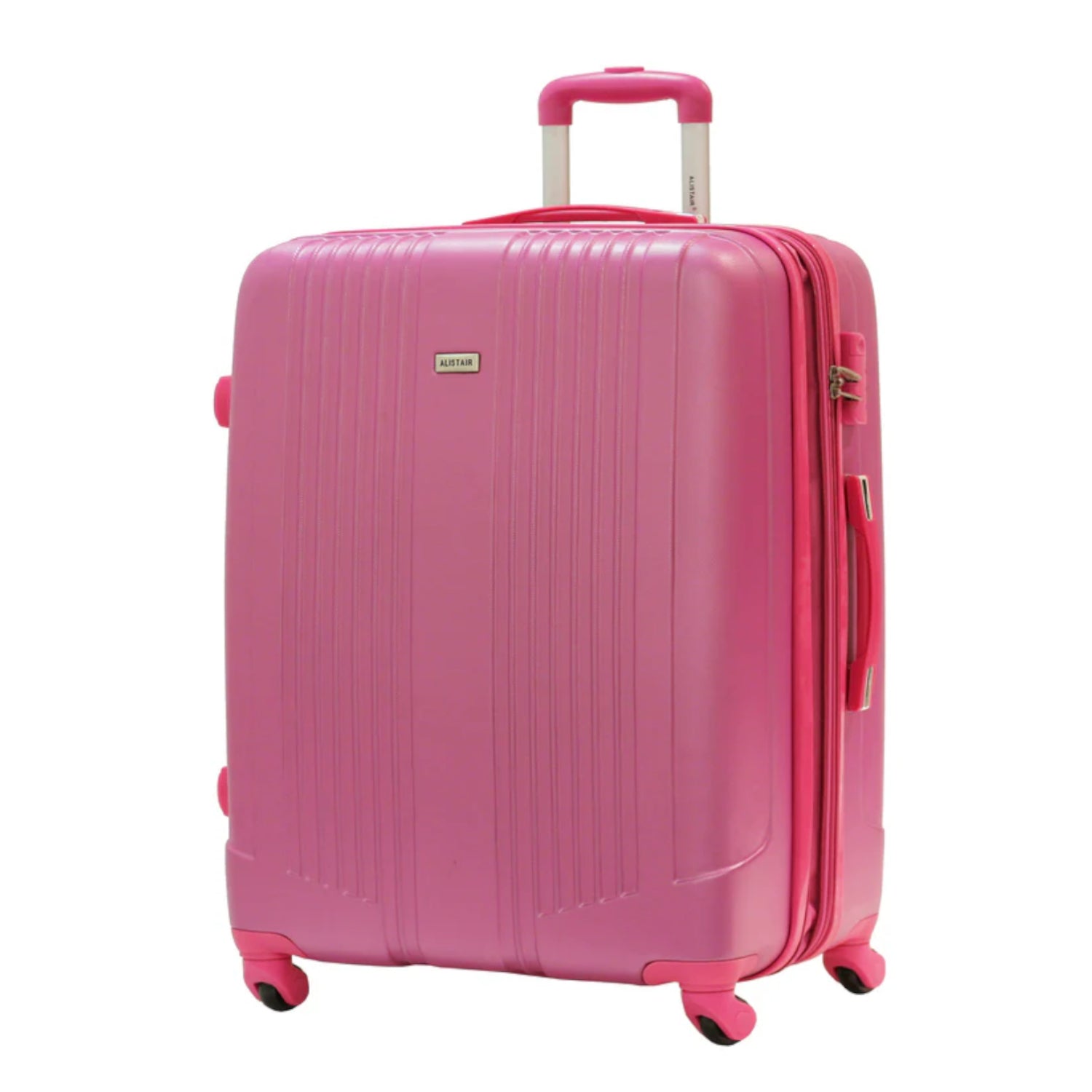 Valise grande taille Alistair - Collection Airo - 4 roues - ABS ultra résistant - Rose