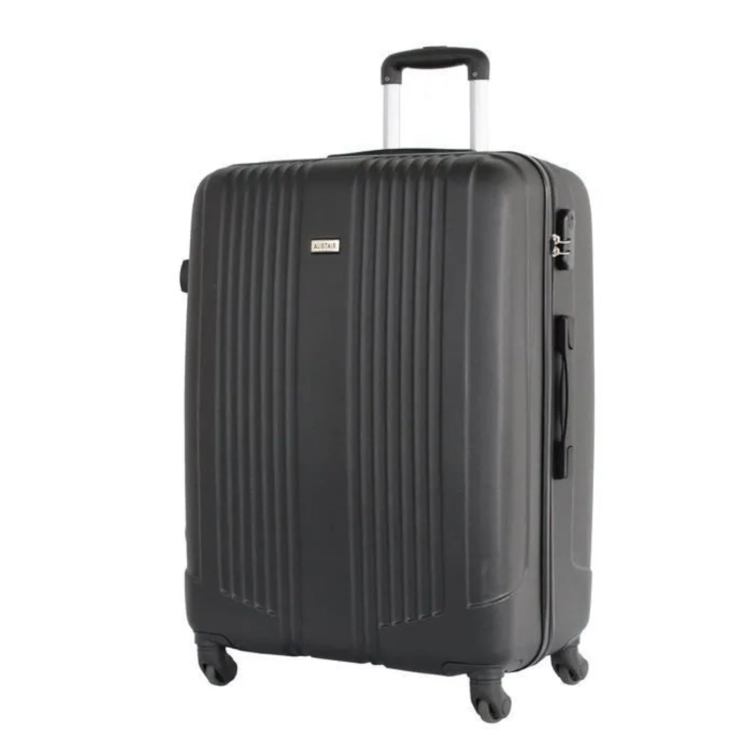Valise grande taille Alistair - Collection Airo - 4 roues - ABS ultra résistant - Noir