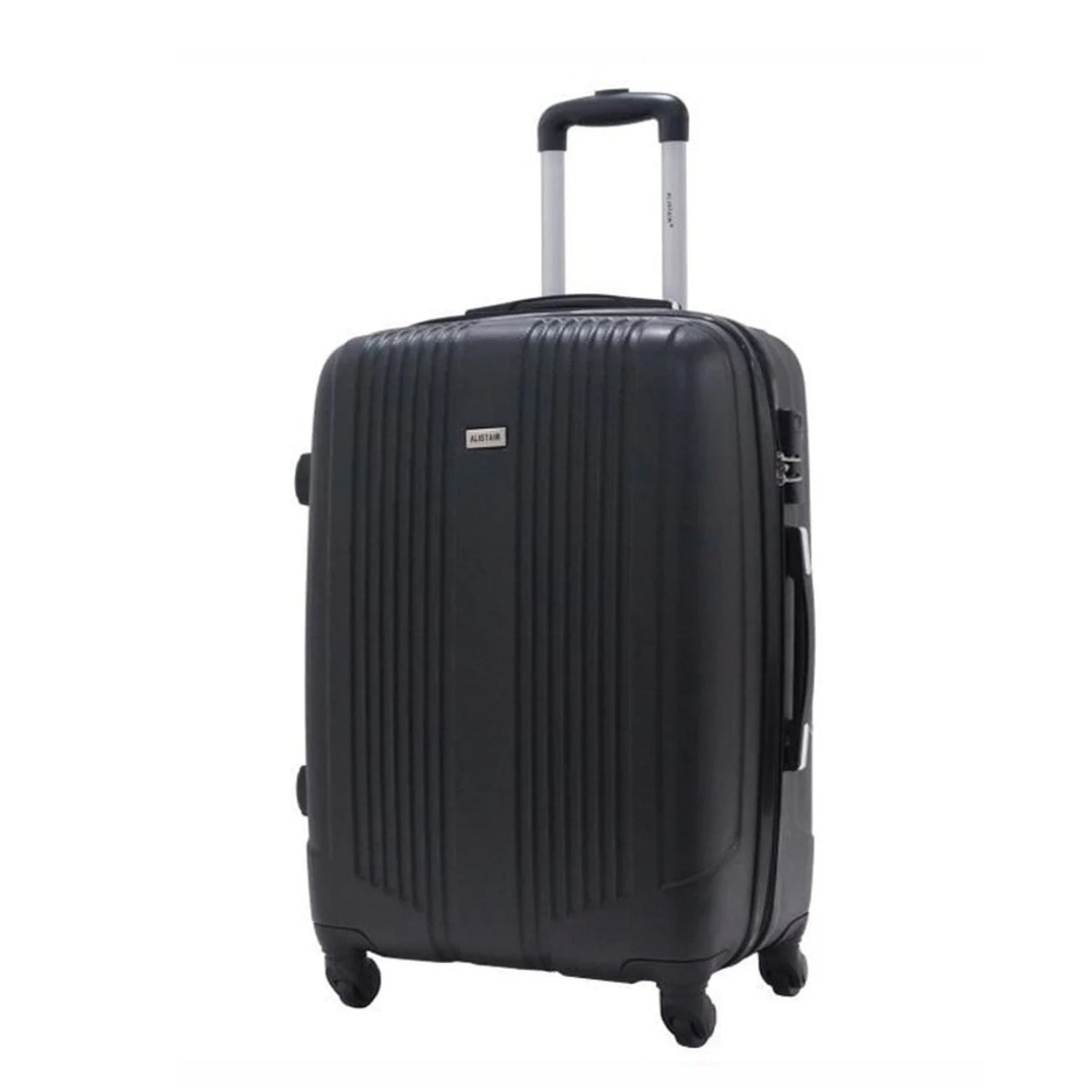 Valise taille moyenne Alistair - Collection Airo - 4 roues - ABS ultra résistant - Noir