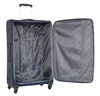 Valise grande taille Alistair - Collection Breeze - 4 roues - Toile souple - Bleu Marine