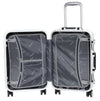 Valise cabine Alistair - Collection Infinity - 4 roues - ABS ultra résistant - Silver