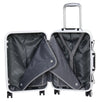 Valise cabine Alistair - Collection Infinity - 4 roues - ABS ultra résistant - Silver