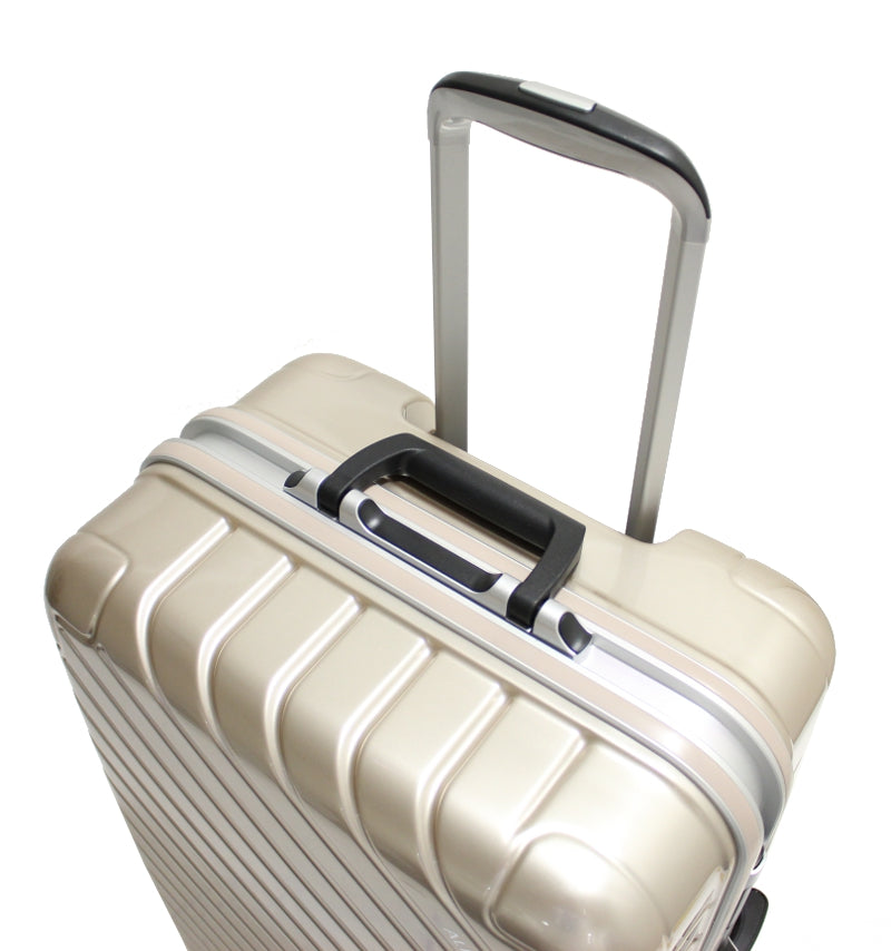 Valise cabine Alistair - Collection Infinity - 4 roues - ABS ultra résistant - Silver