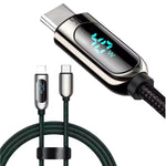 Cable de charge Type C avec affichage digital personnalisable