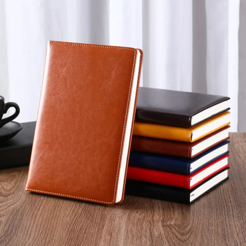 Carnet de note A5 avec couverture en cuir personnalisable