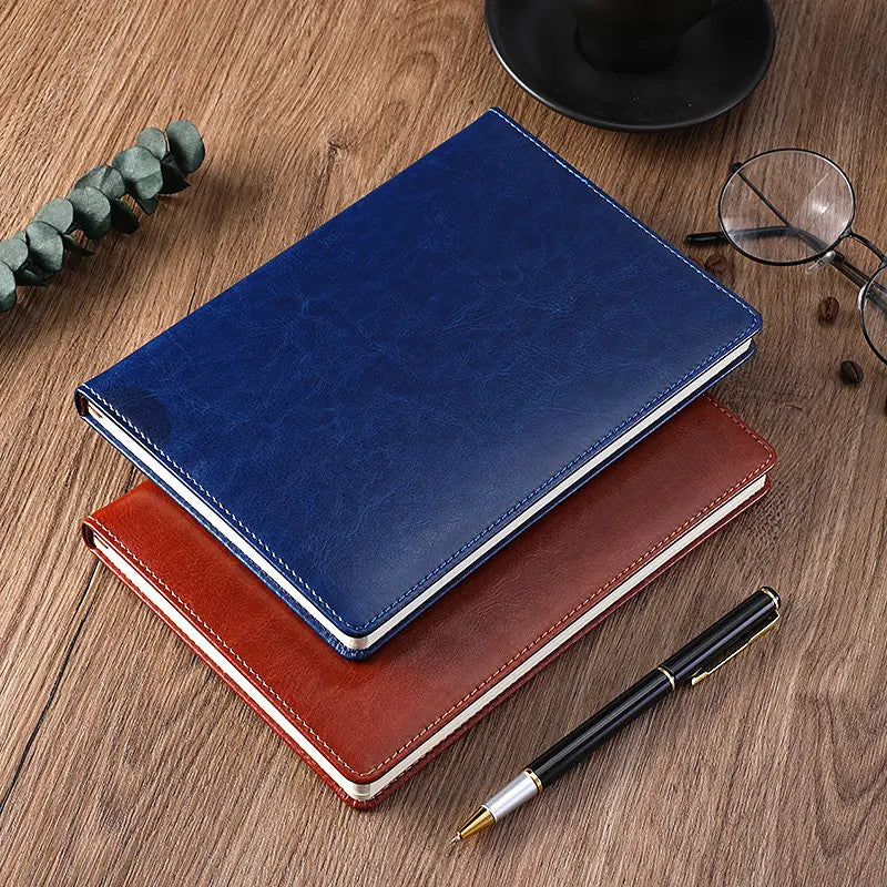 Carnet de note A5 avec couverture en cuir personnalisable