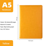 Carnet de note A5 avec couverture en cuir personnalisable