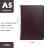 Carnet de note A5 avec couverture en cuir personnalisable