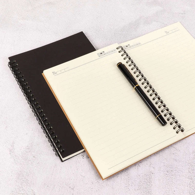 Carnet de note avec couverture papier personnalisable