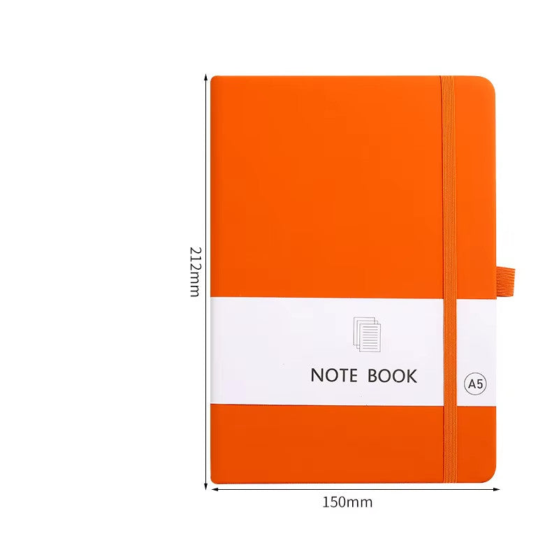 Carnet de note simple avec élastique personnalisable