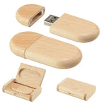 Clés USB boite en bois personnalisable