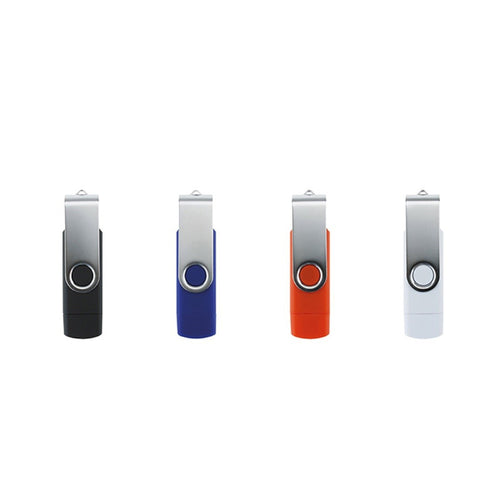 Double clé USB avec Type A et Type C personnalisable