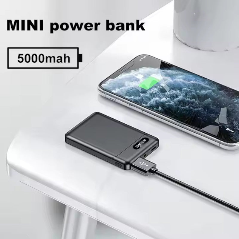 Mini powerbank digital ultra compacte personnalisable