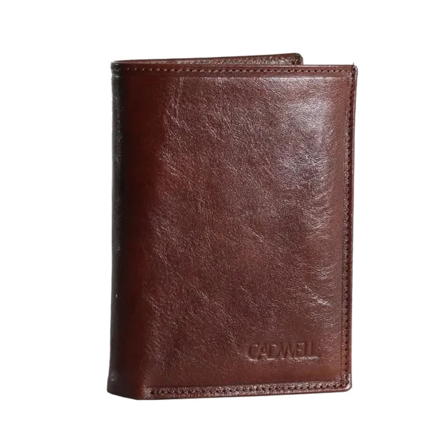 Portefeuille homme en cuir - 100% cuir de Vachette - 2 volets - CADWELL - Marque française - Expédié et garantie 2 ans en France