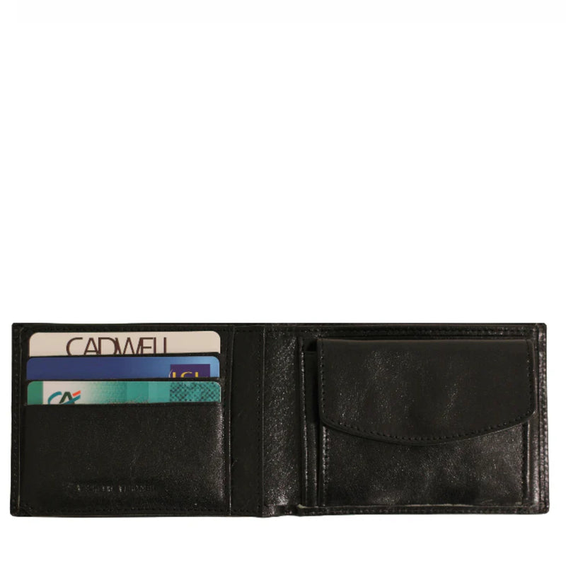 Portefeuille homme en cuir - 100% cuir Vintage - 3cc - CADWELL - Marque française - Expédié et garantie 2 ans en France