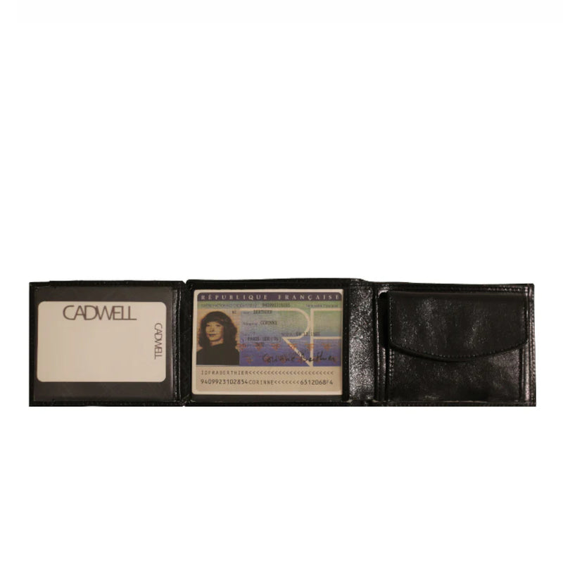Portefeuille homme en cuir - 100% cuir Vintage - 3cc - CADWELL - Marque française - Expédié et garantie 2 ans en France