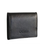 Portefeuille homme en cuir - 100% cuir Saffiano - 2 volets - CADWELL - Marque française - Expédié et garantie 2 ans en France