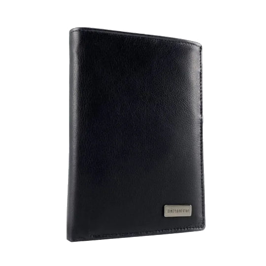 Portefeuille en Cuir - ELEPHANT D'OR - S5906 - Noir - Anti-piratage CB