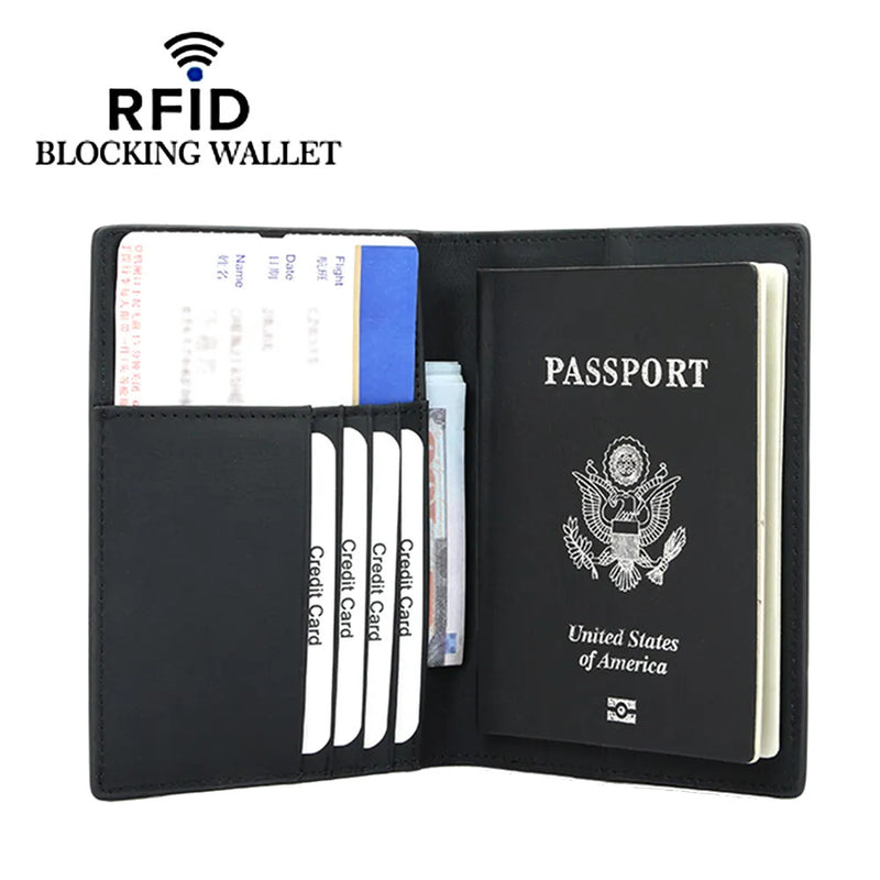 Porte passeport et compagnon de voyage Anti RFID personnalisable