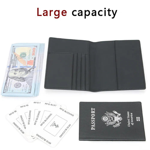 Porte passeport et compagnon de voyage Anti RFID personnalisable