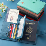 Porte passeport et compagnon de voyage personnalisable