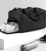 Sac de sport unisex avec compartiment chaussure personnalisable