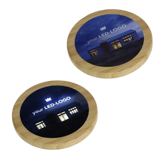 Chargeur avec logo rond personnalisable