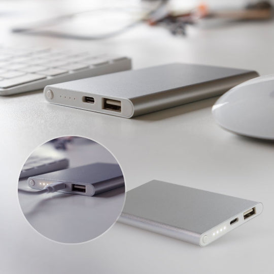 Powerbank flat personnalisable