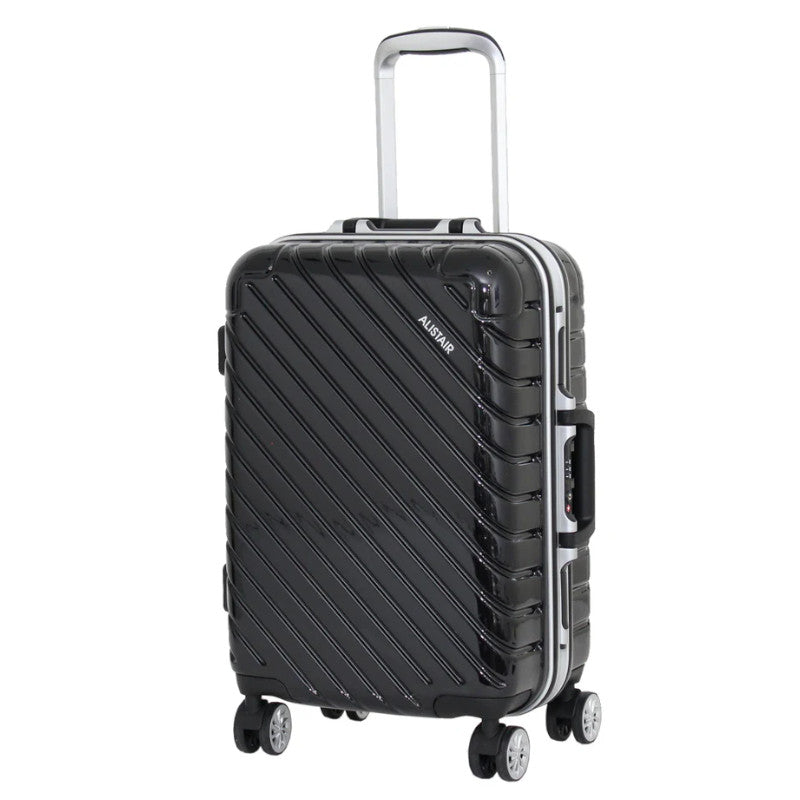 Valise cabine Alistair - Collection Infinity - 4 roues - ABS ultra résistant - Noir