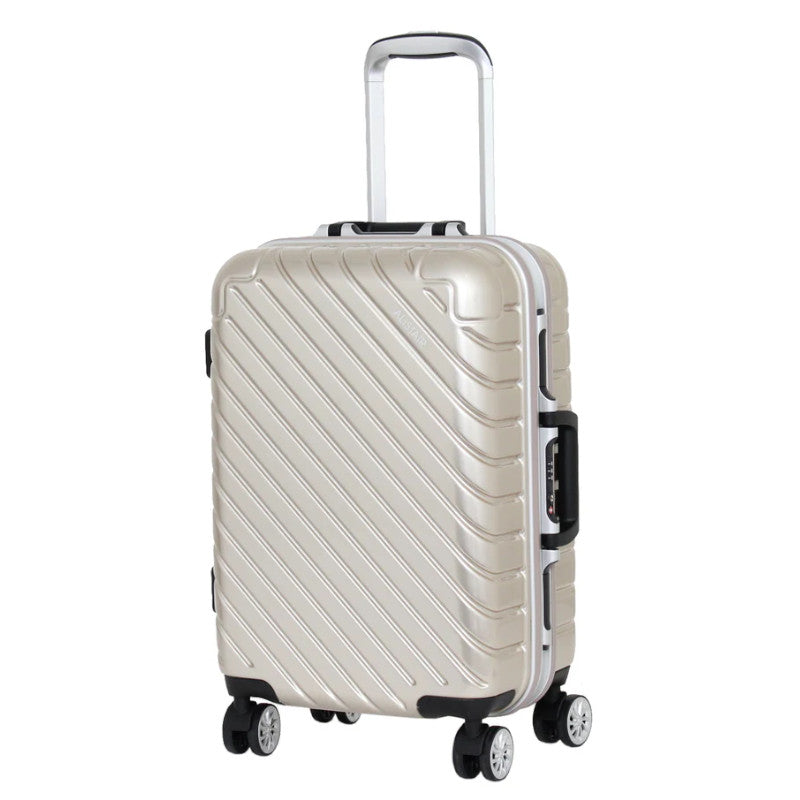 Valise cabine Alistair - Collection Infinity - 4 roues - ABS ultra résistant - Silver