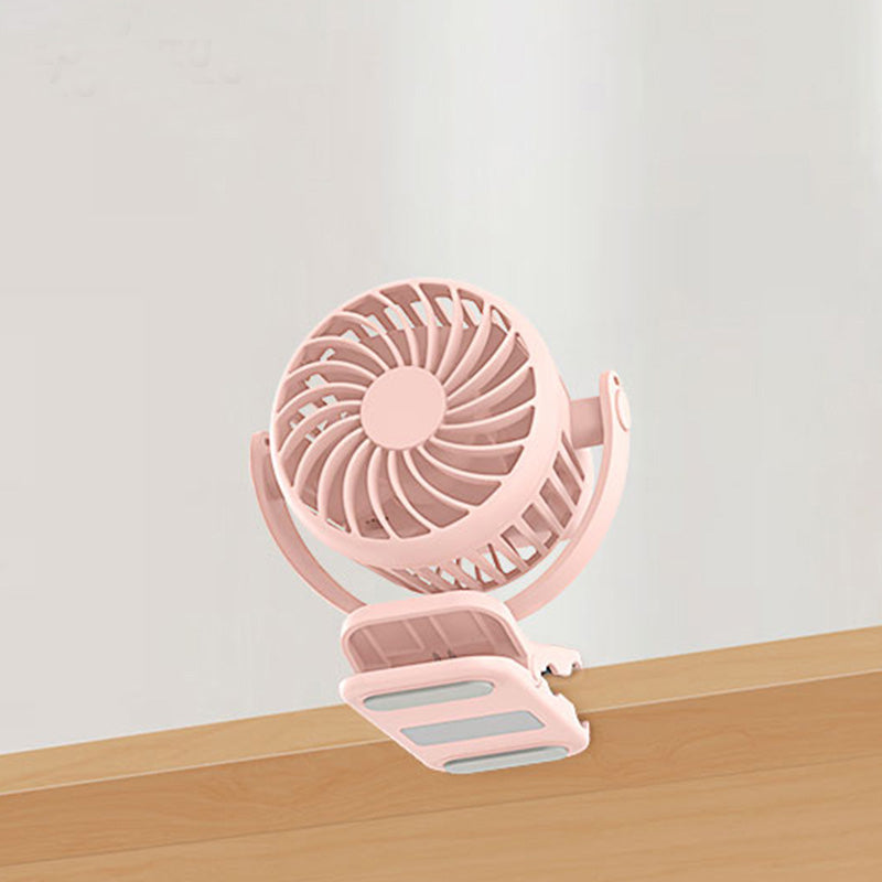 Ventilateur de bureau avec clips personnalisable