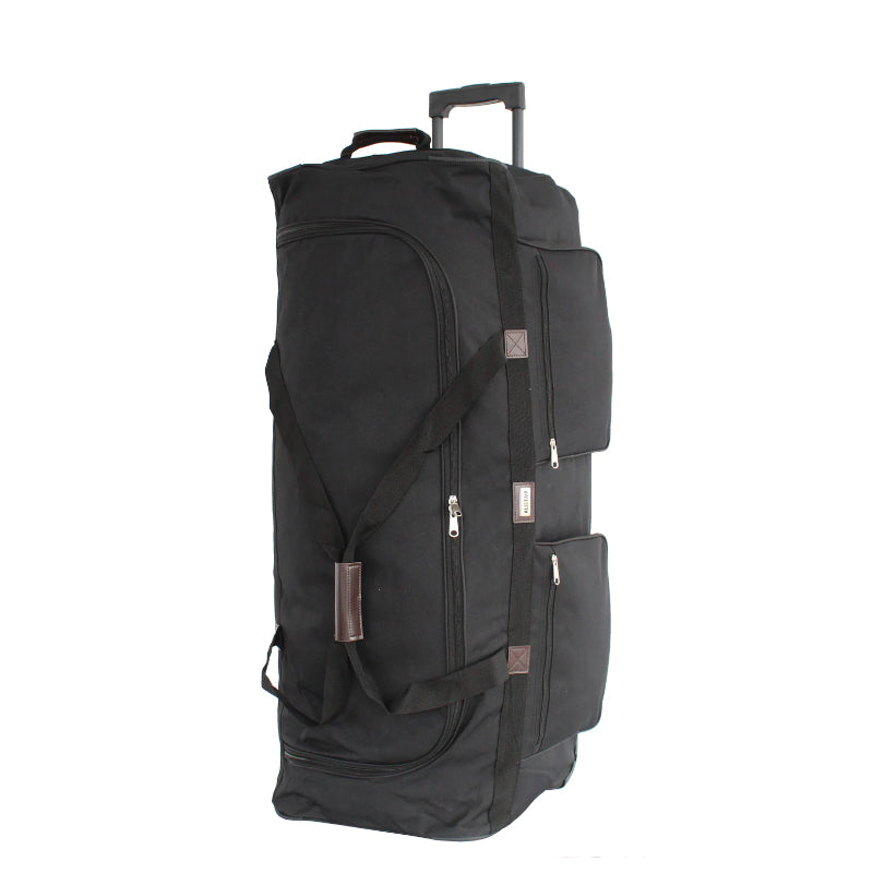 Alistair "X-Brown" - Sac de voyage à roulettes - Grande Taille 98 cm