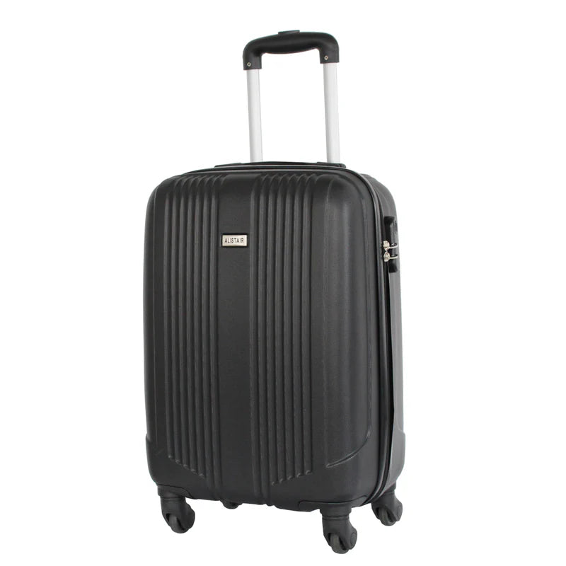 Valise cabine Alistair - Collection Airo - 4 roues - ABS ultra résistant - Noir