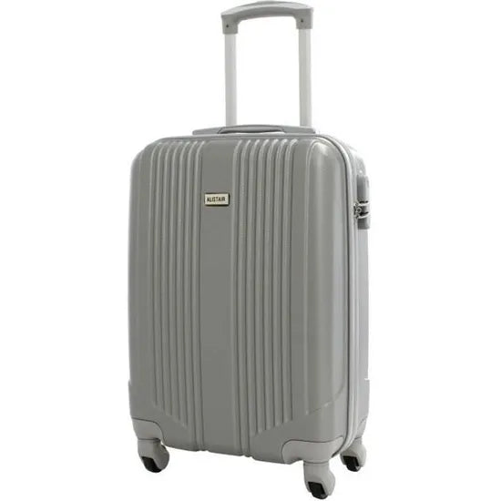 Valise cabine Alistair - Collection Airo - 4 roues - ABS ultra résistant - Grey
