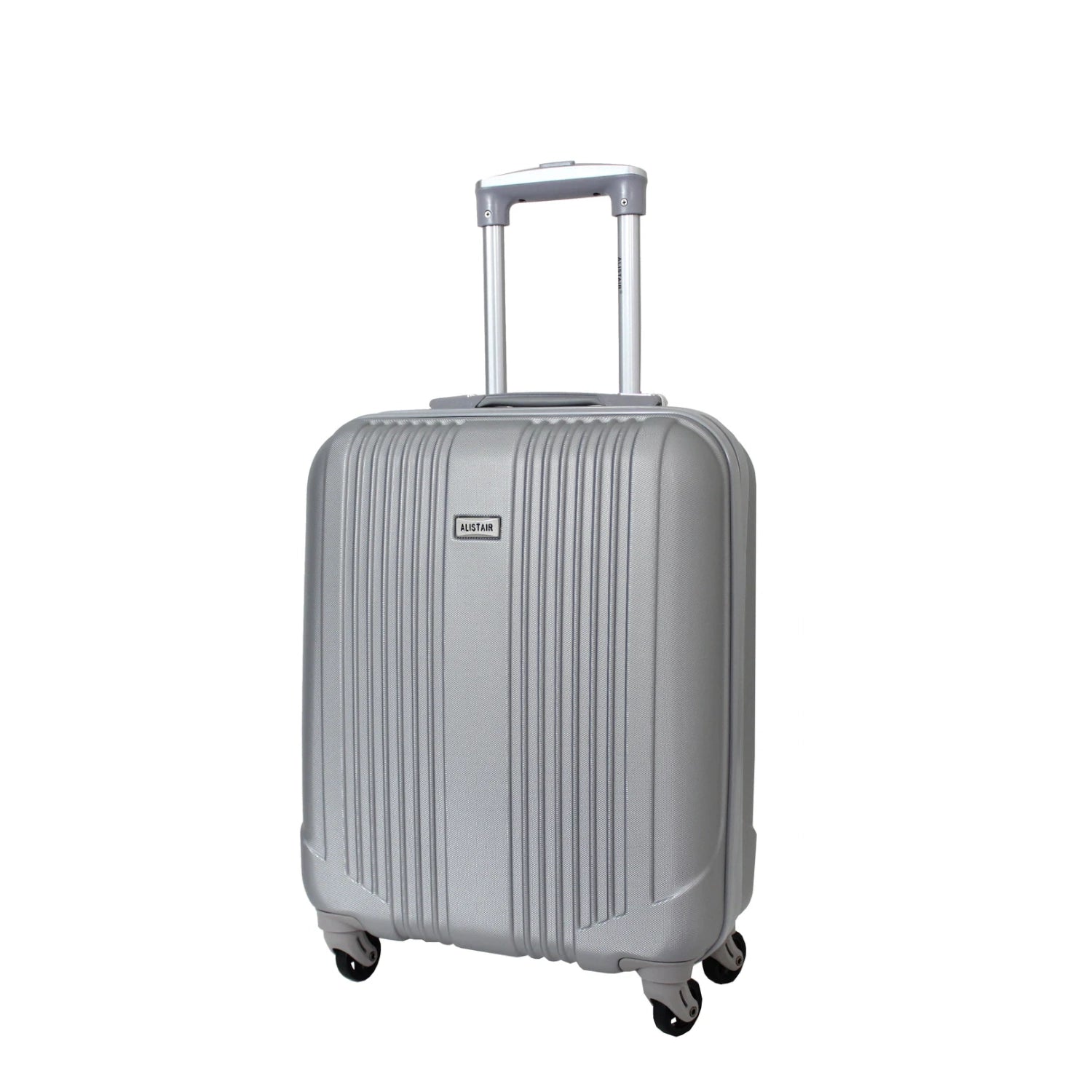 Valise cabine XS Alistair - Collection Airo - 4 roues - ABS ultra résistant - Silver
