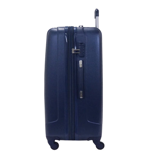 Valise grande taille Alistair - Collection Airo - 4 roues - ABS ultra résistant - Bleu