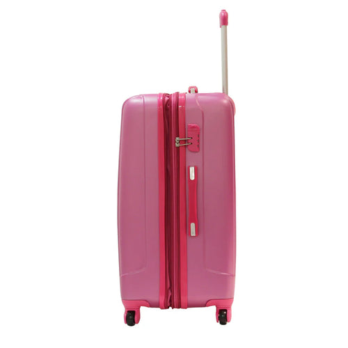 Valise grande taille Alistair - Collection Airo - 4 roues - ABS ultra résistant - Rose