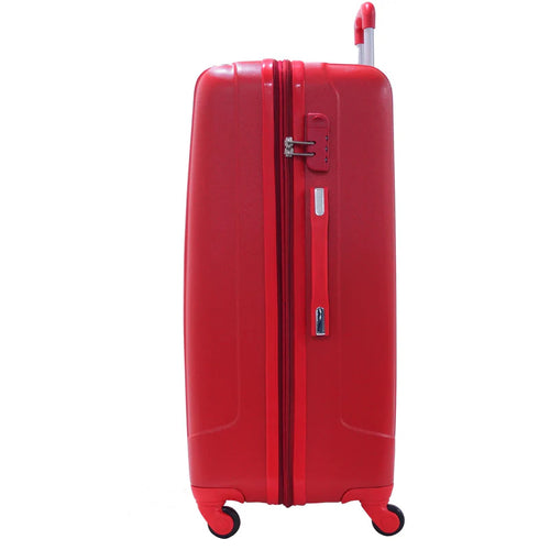 Valise grande taille Alistair - Collection Airo - 4 roues - ABS ultra résistant - Rouge