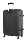 Valise grande taille Alistair - Collection Airo - 4 roues - ABS ultra résistant - Noir