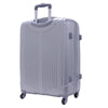 Valise grande taille Alistair - Collection Airo - 4 roues - ABS ultra résistant - Silver