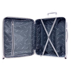 Valise grande taille Alistair - Collection Airo - 4 roues - ABS ultra résistant - Silver