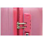 Valise grande taille Alistair - Collection Airo - 4 roues - ABS ultra résistant - Rose