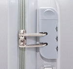 Valise grande taille Alistair - Collection Airo - 4 roues - ABS ultra résistant - Silver