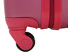 Valise grande taille Alistair - Collection Airo - 4 roues - ABS ultra résistant - Rose