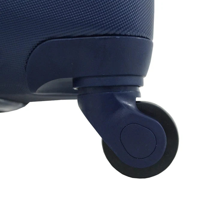 Valise grande taille Alistair - Collection Airo - 4 roues - ABS ultra résistant - Bleu