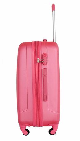 Valise taille moyenne Alistair - Collection Airo - 4 roues - ABS ultra résistant - Rose