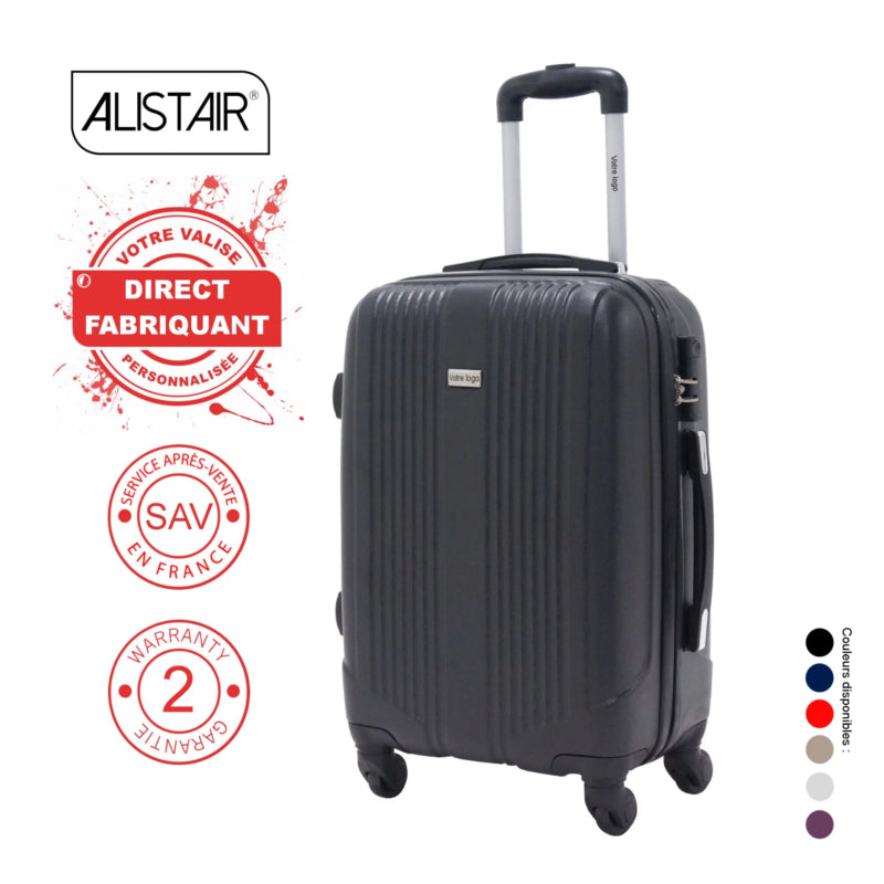 Valise Trolley Cabine 55cm - ALISTAIR Airo - ABS ultra légère et résistante